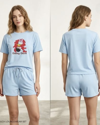 Women's T-shirt & Shorts Co-ord Set