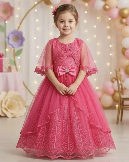 Kids Girls Party Wear Dress